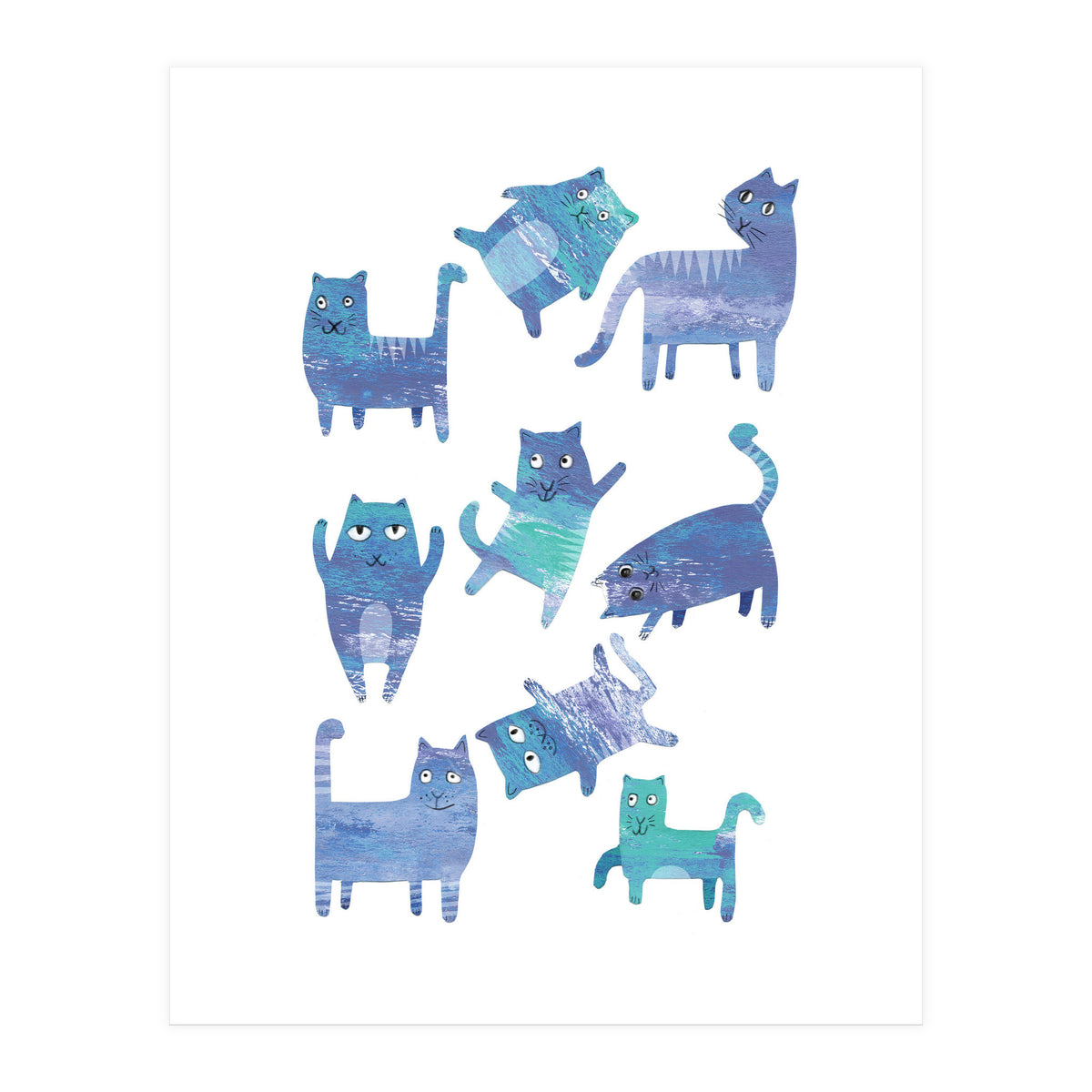 Silly Cats (Print Only)