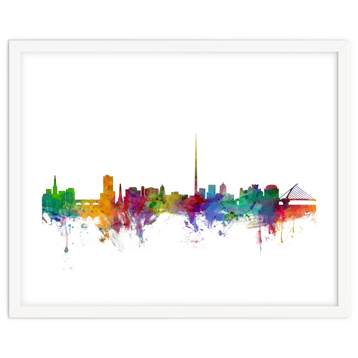 Dublin Ireland Skyline