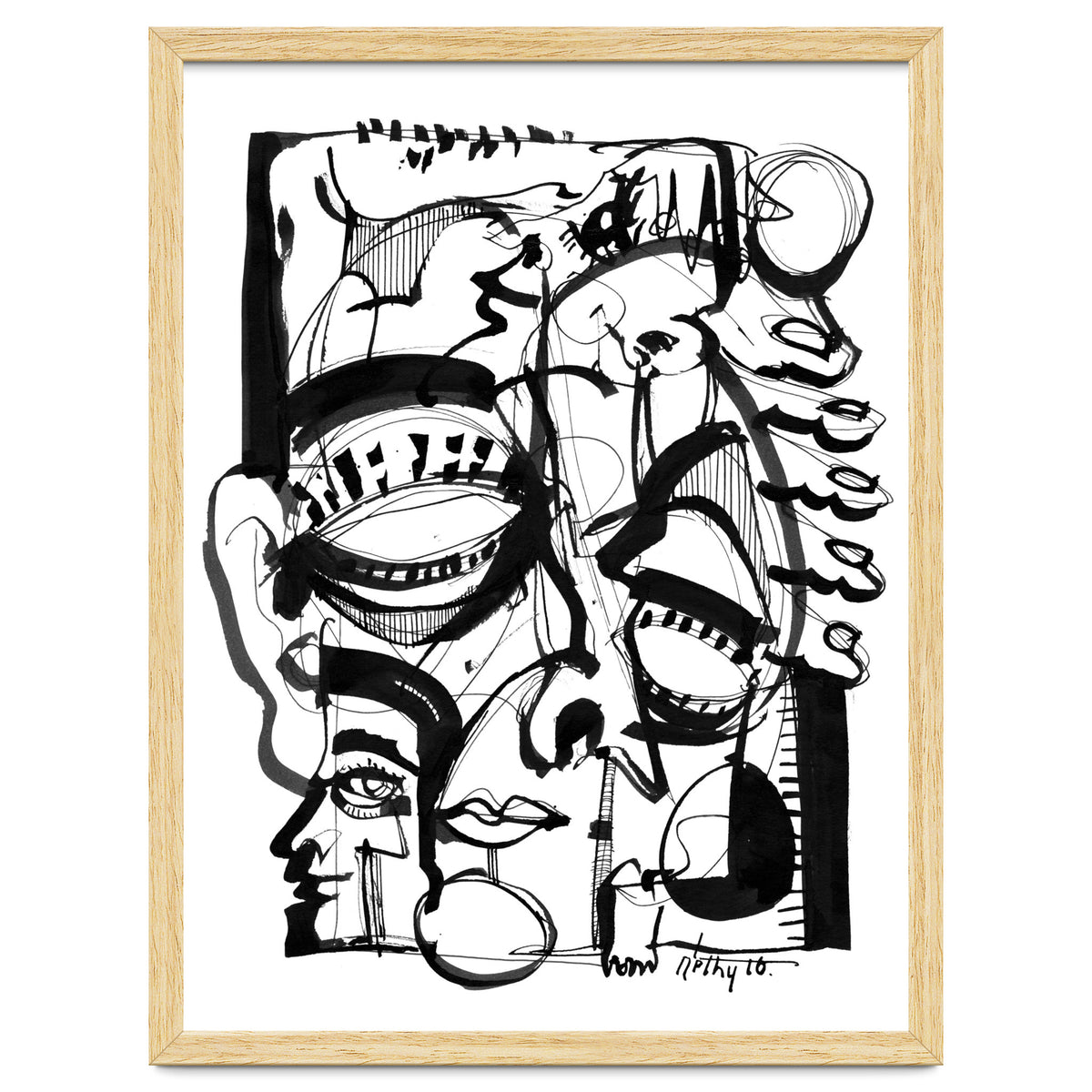 Weird Sensation - b&w