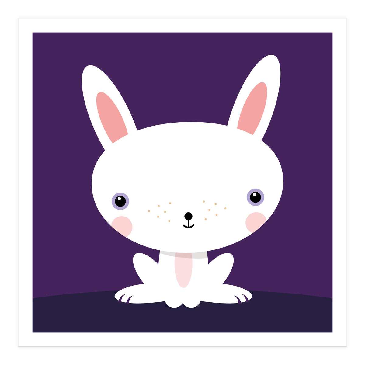 Nursery Kawaii Rabbit (Print Only)