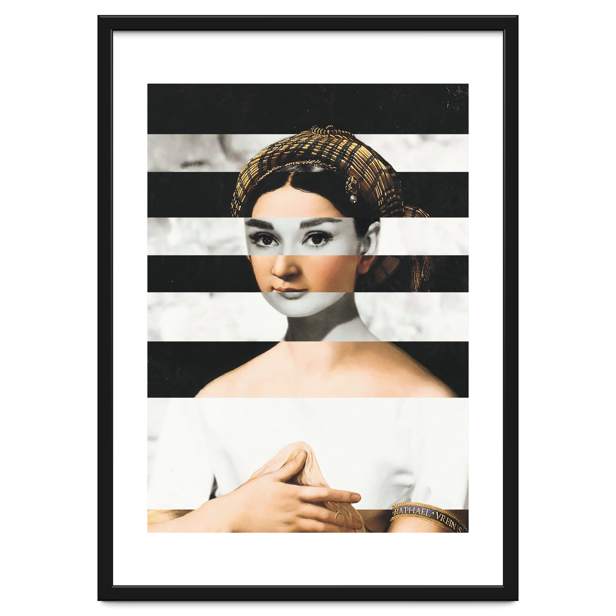 Raphael's La Fornarina & Audrey Hepburn