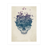 Skull Flowers (Print Only) thumbnail