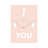 i ♡ you - I love you (Print Only) thumbnail