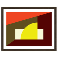 Geometric Shapes No. 9 - yellow, orange & brown