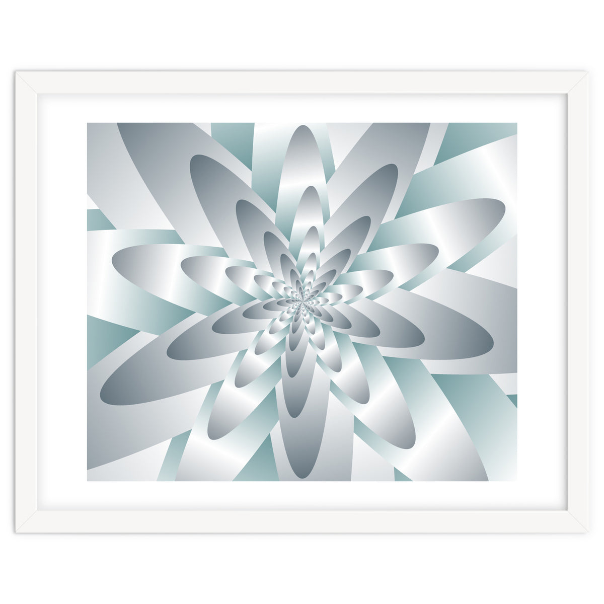 Swirl Flower Pattern