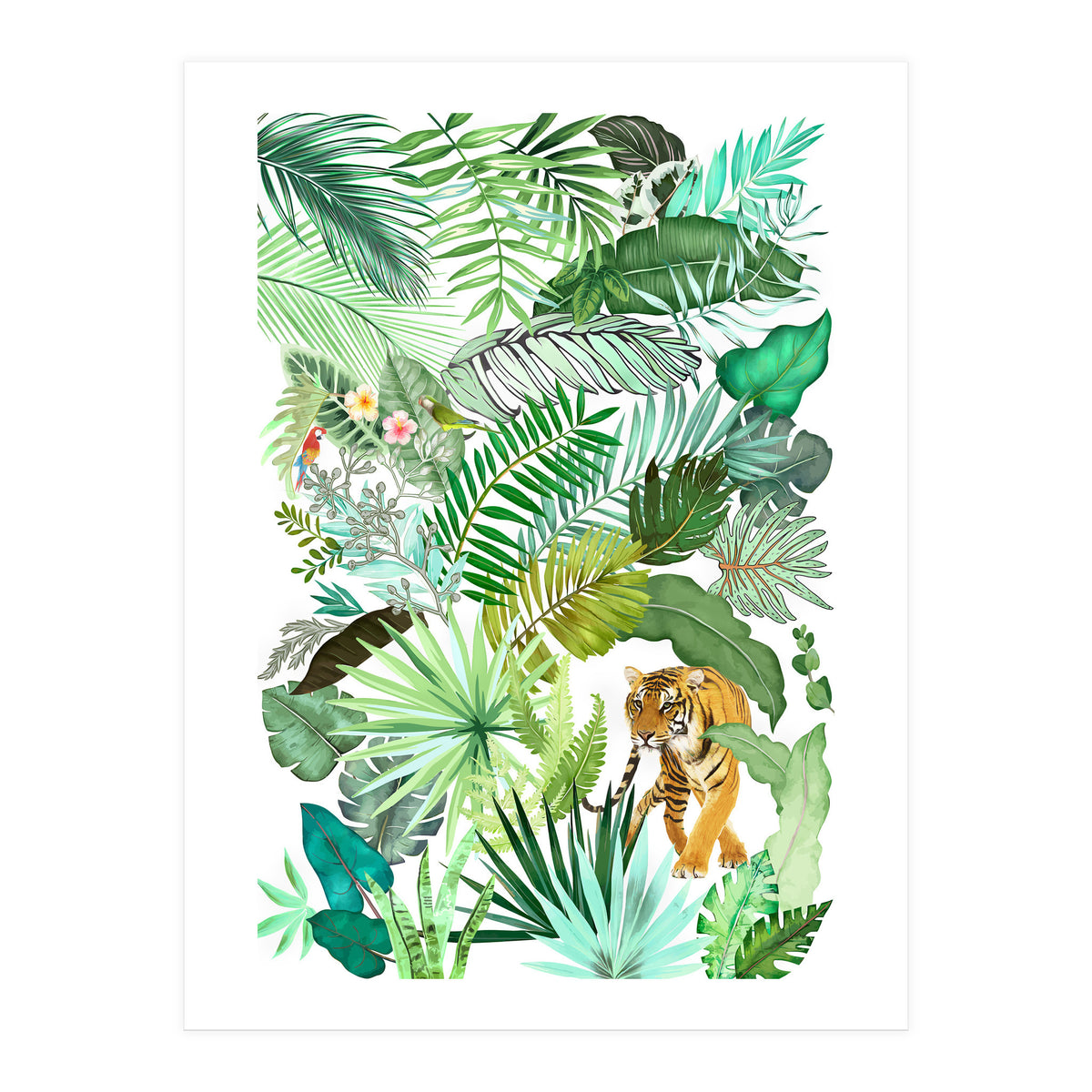 Jungle Tiger 04 (Print Only)