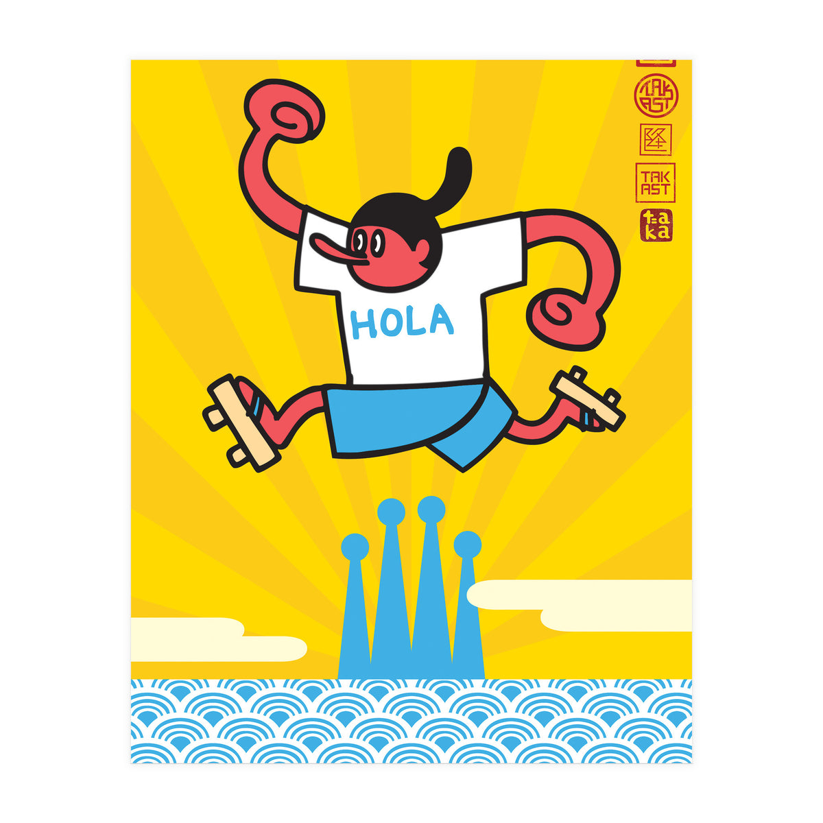 Hola Tengu Boy (Print Only)