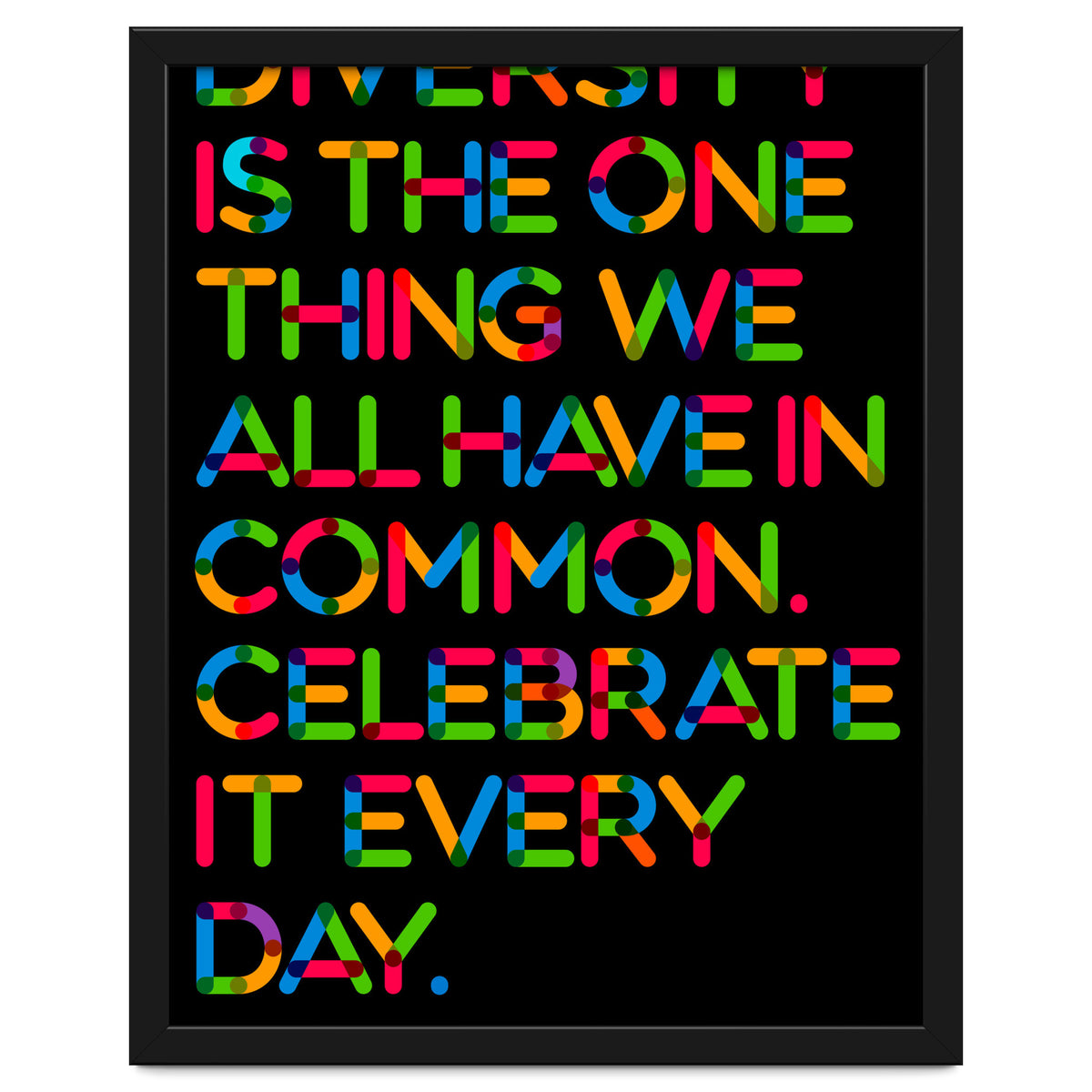 DIVERSITY (black Version)