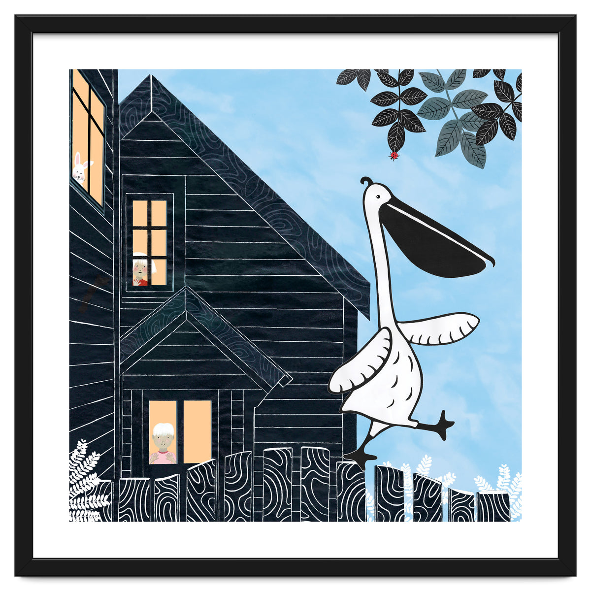 Picket Fence Pelican