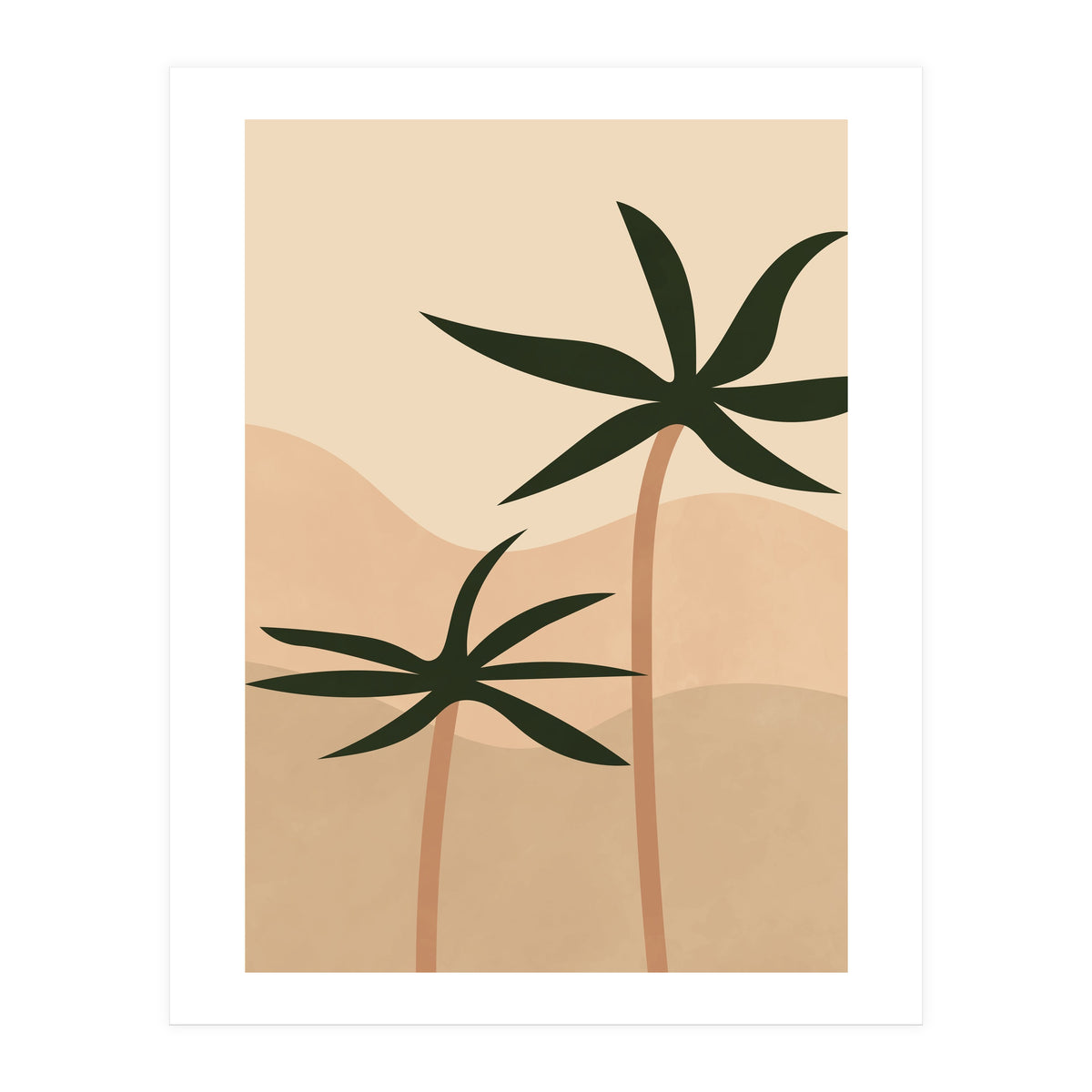 Bohemian Style Palm Spring (Print Only)