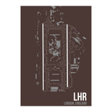 London Heathrow Airport Layout (Print Only) thumbnail
