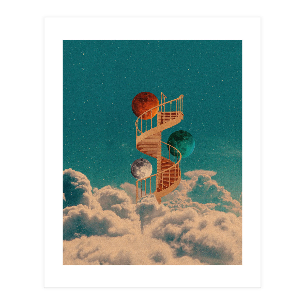 Stairway to the moon (Print Only)
