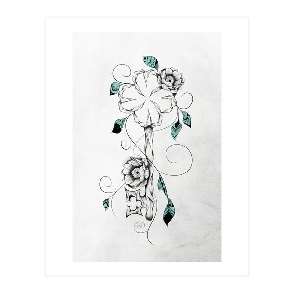 Poetic Key Of Luck (Print Only)