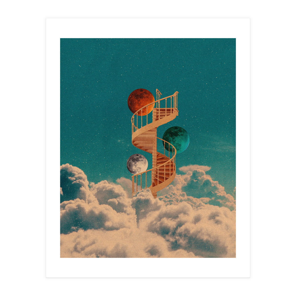 Stairway to the moon (Print Only)