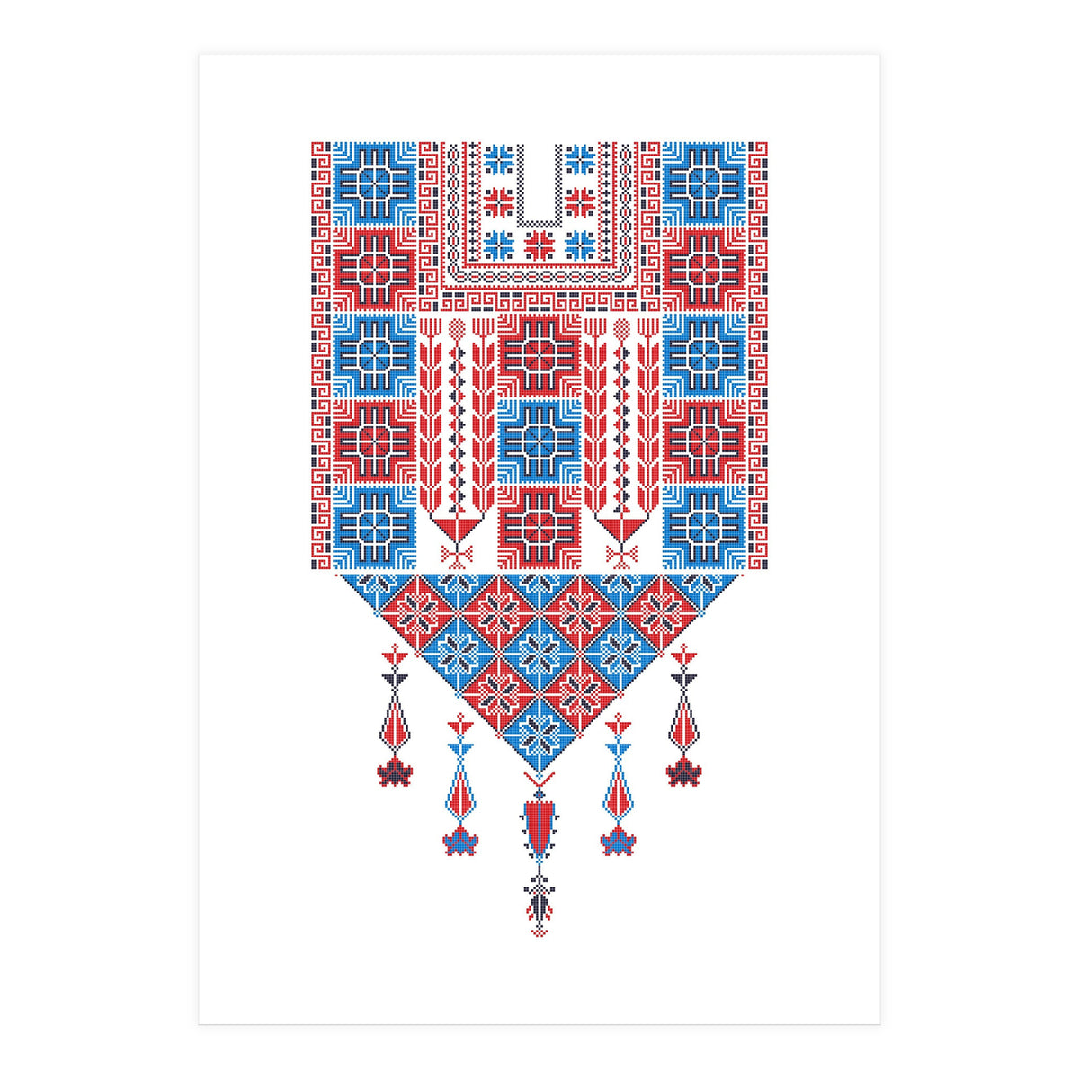 Tatreez Ornament 7 (Print Only)