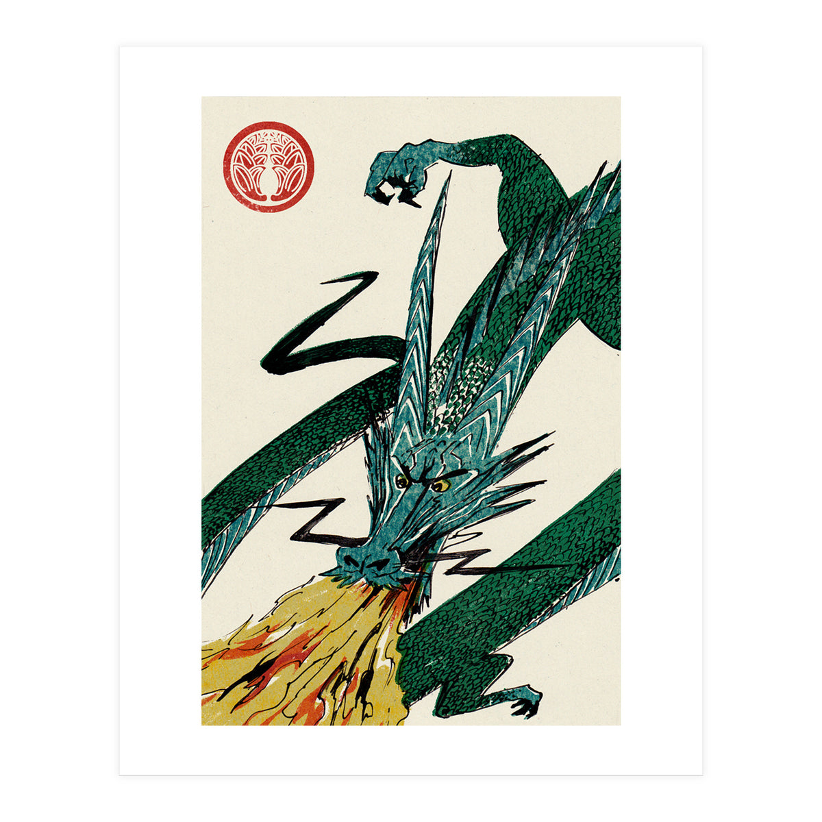 Slice & Dice - Dragon (Print Only)