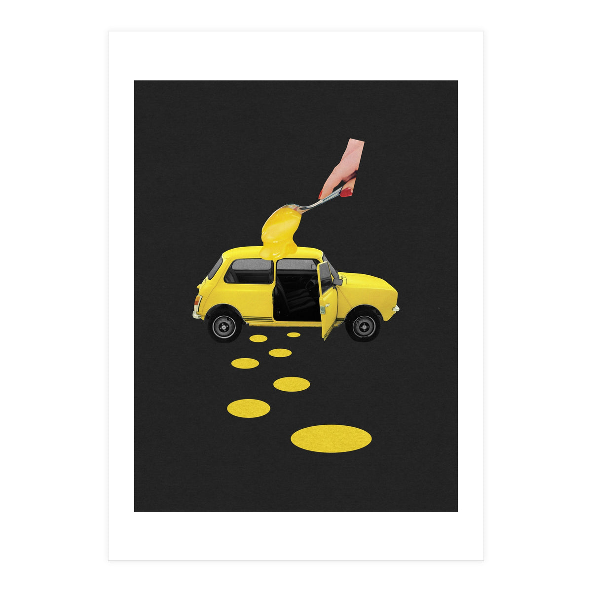 Yellow Car (Print Only)