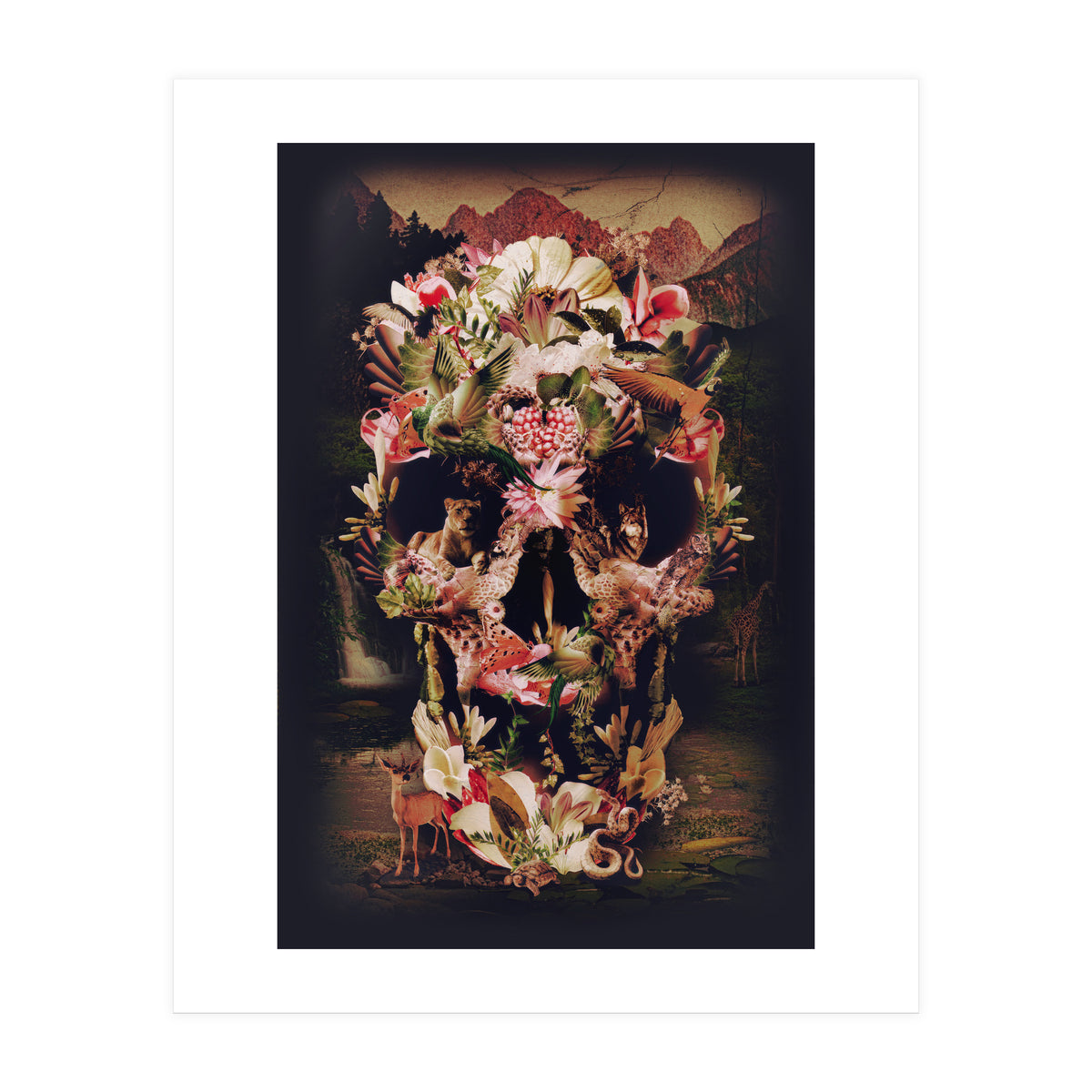 Jungle Skull (Print Only)