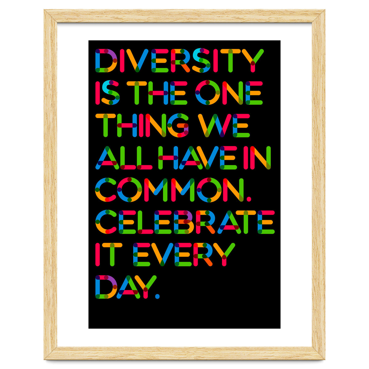 DIVERSITY (black Version)