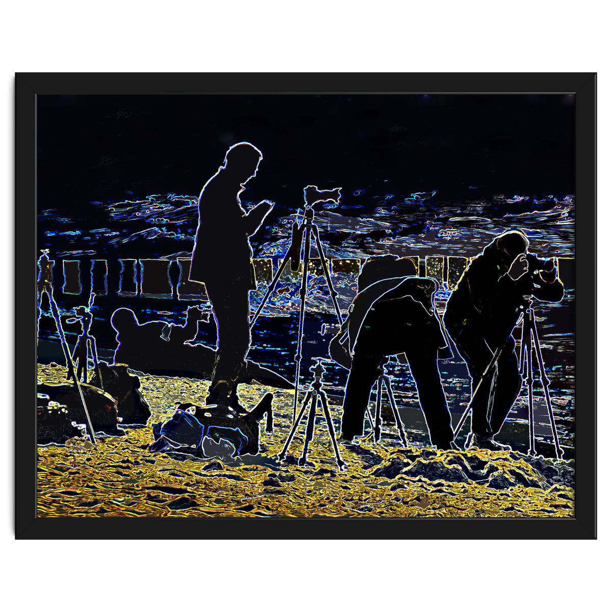 Photographers at the beach