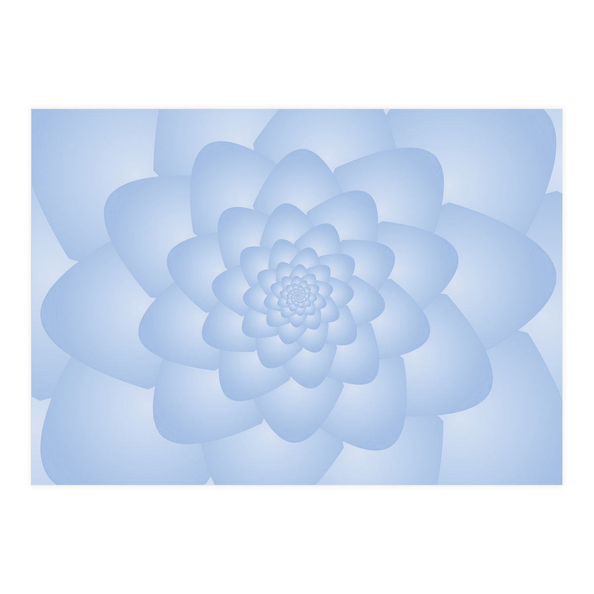 Pastel Colors Flower  (Print Only)