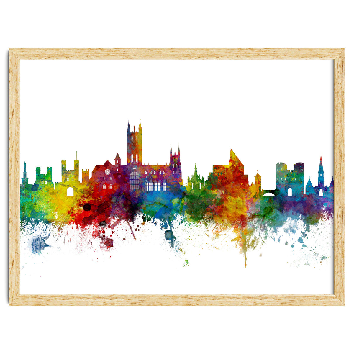 Canterbury England Skyline