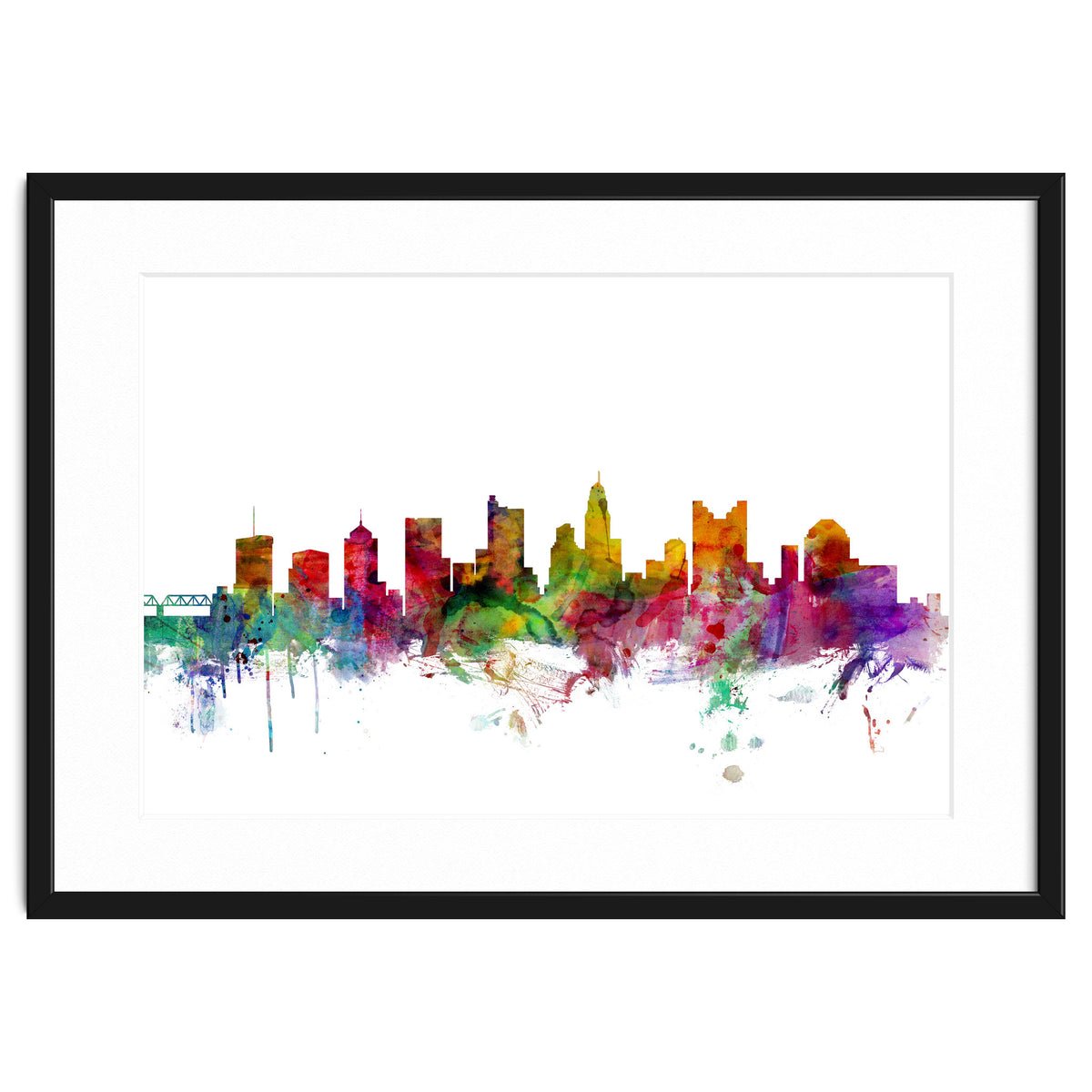 Columbus Ohio Skyline