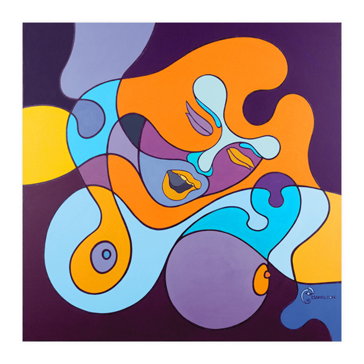 Coconut Squirrel  (Print Only)