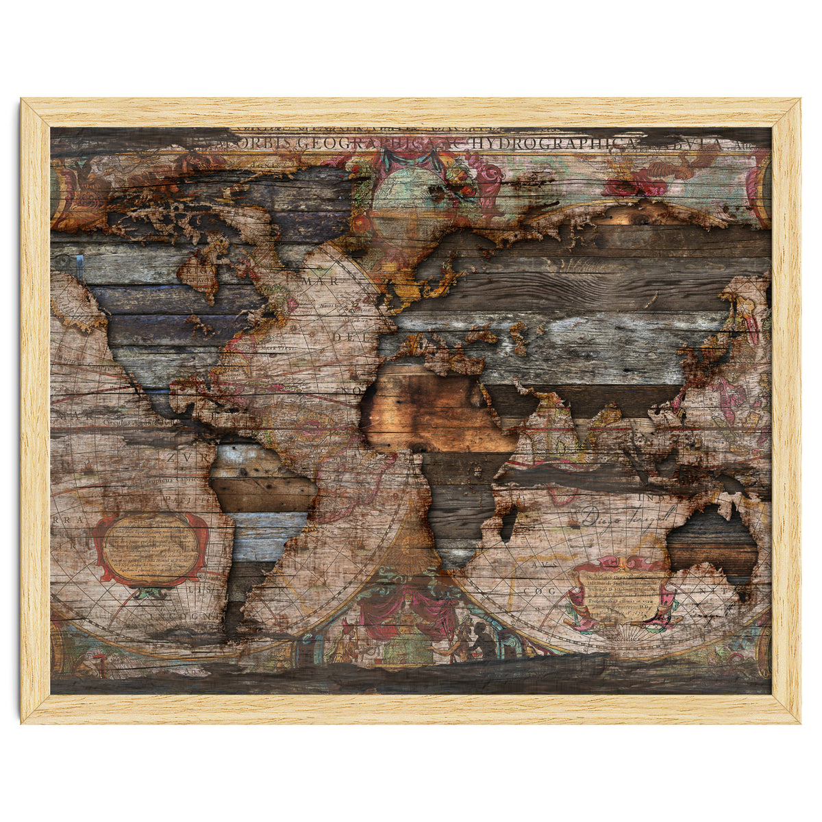 Reclaimed Map