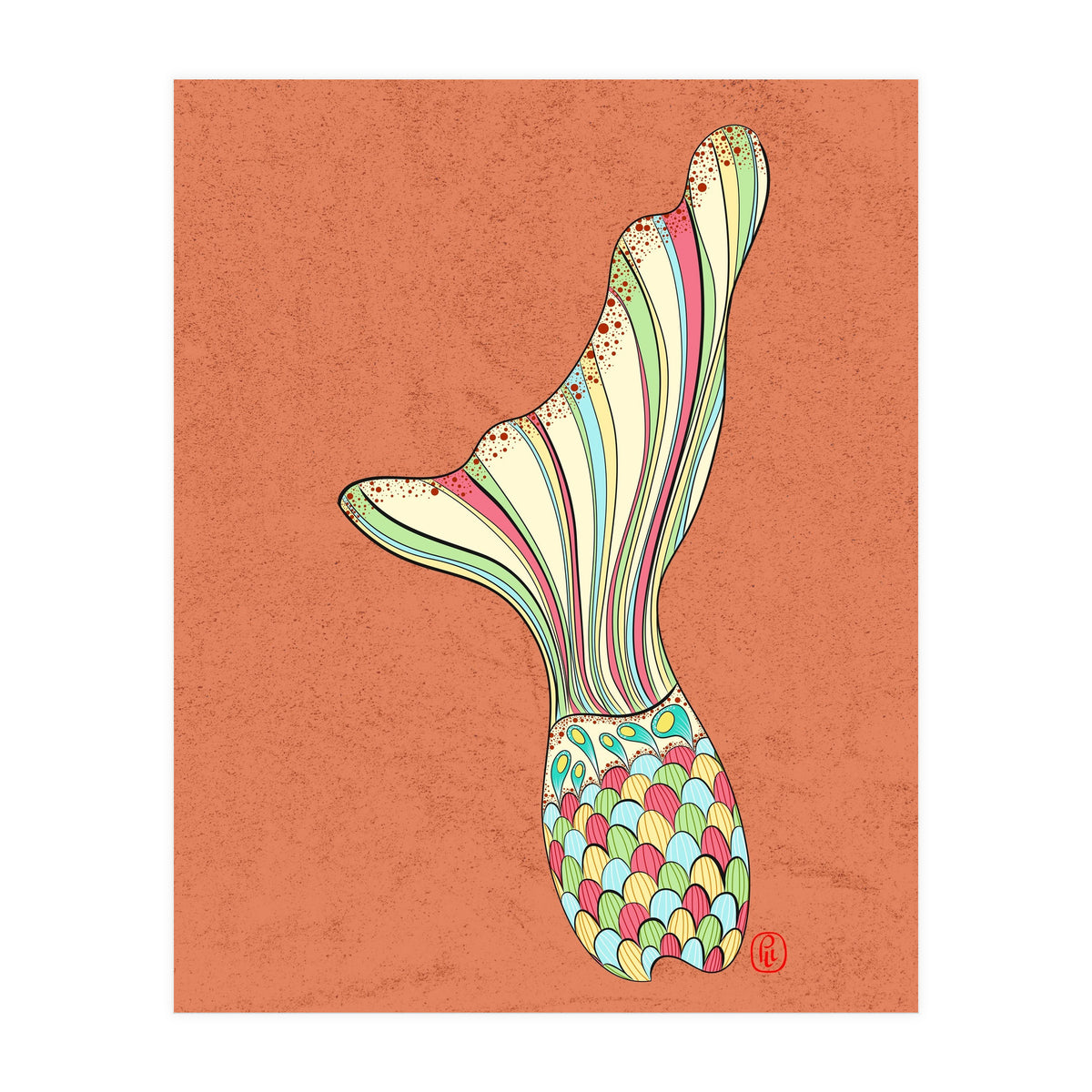 Pineapple Flower (Print Only)