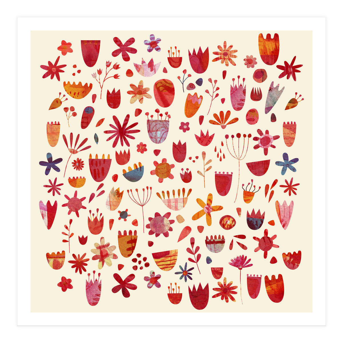 Spring Flowers (Print Only)