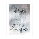 Idyllic palm trees | enjoy life (Print Only) thumbnail