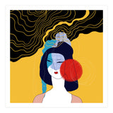 Maid in meditation (Print Only) thumbnail