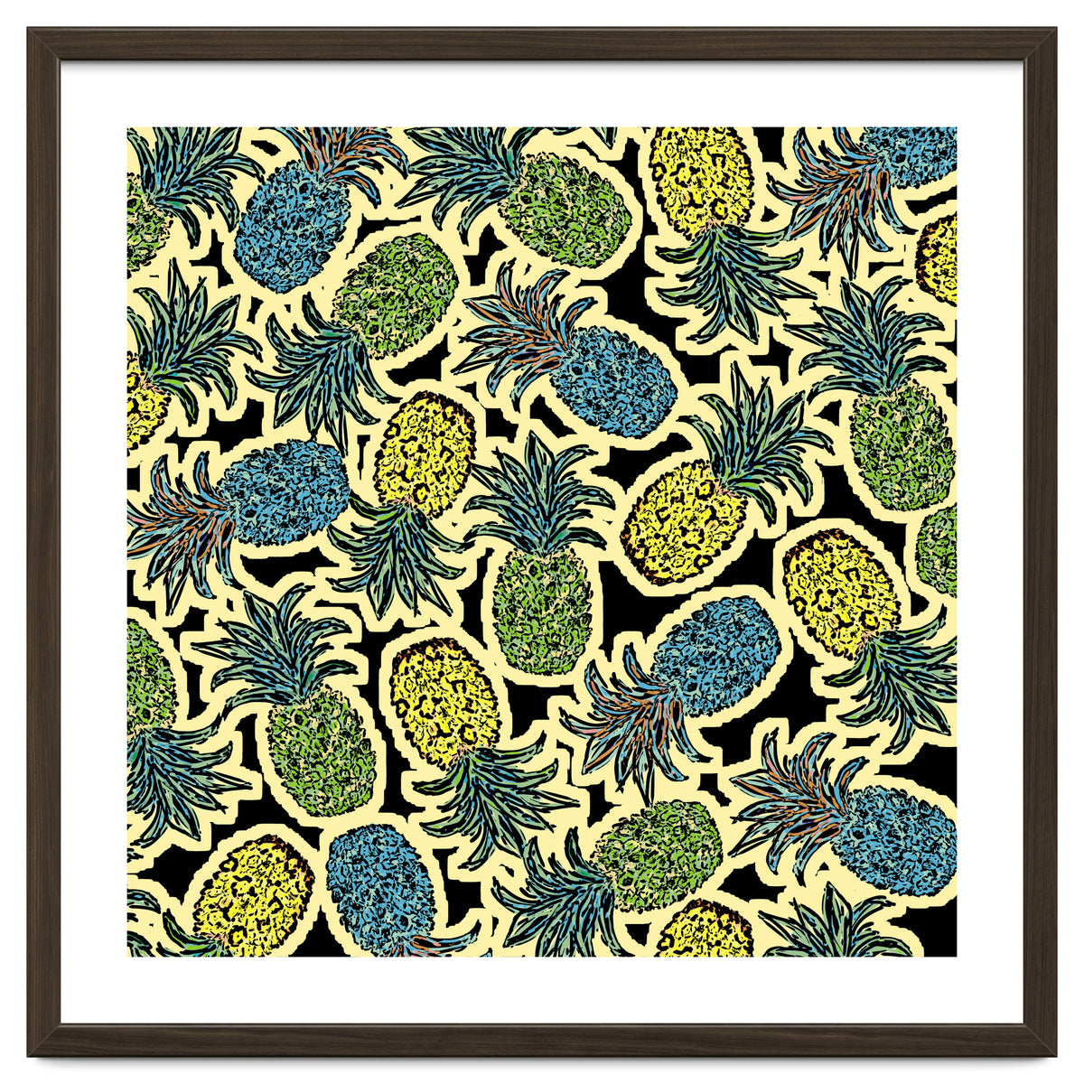 Pineapple Pandemonium Retro Tone