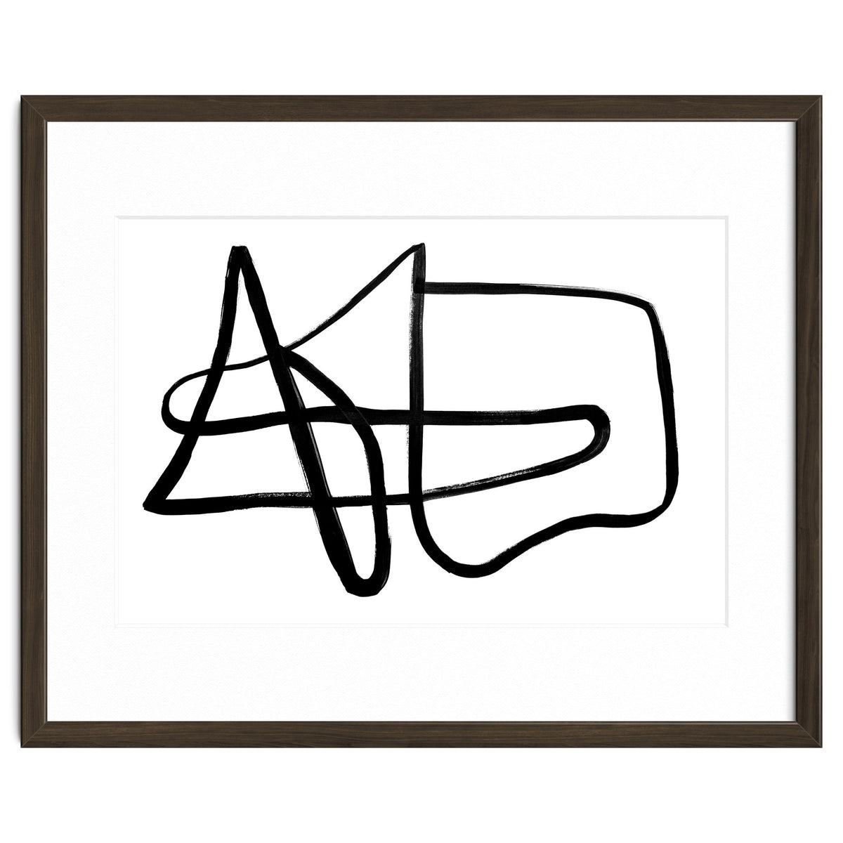 Black and White Line Art #1