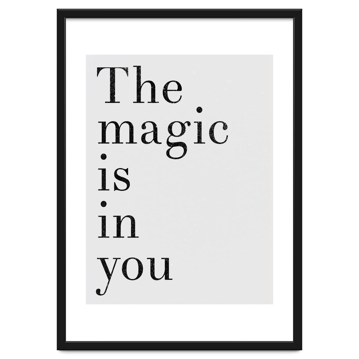 The Magic Is In You, Grey