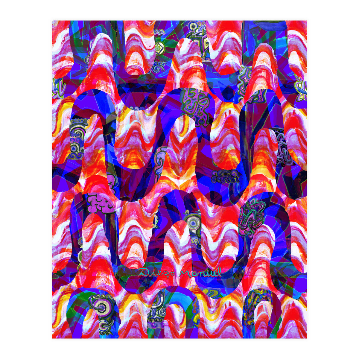 Pop Abstract 16 (Print Only)