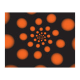 Orange Spiral Dots (Print Only) thumbnail