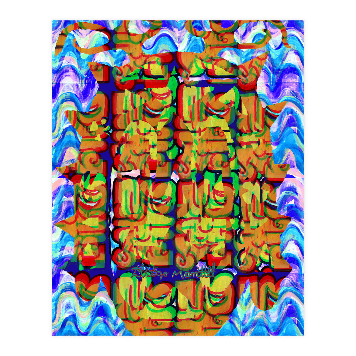 Graffiti Digital 8 (Print Only)