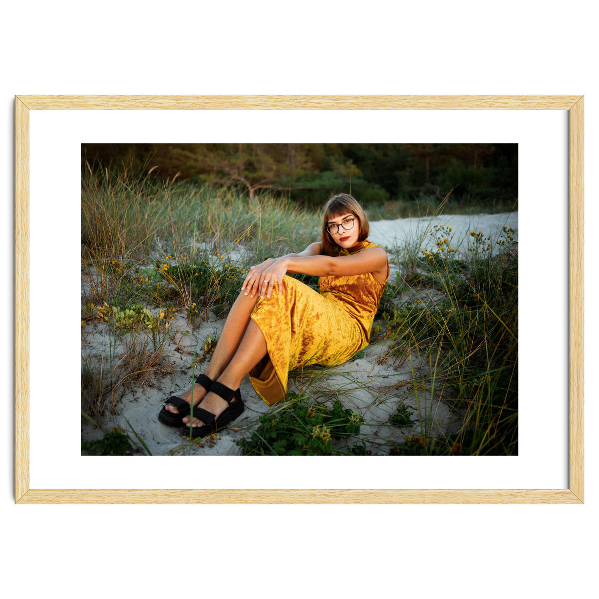 Golden Hour, Golden Dress