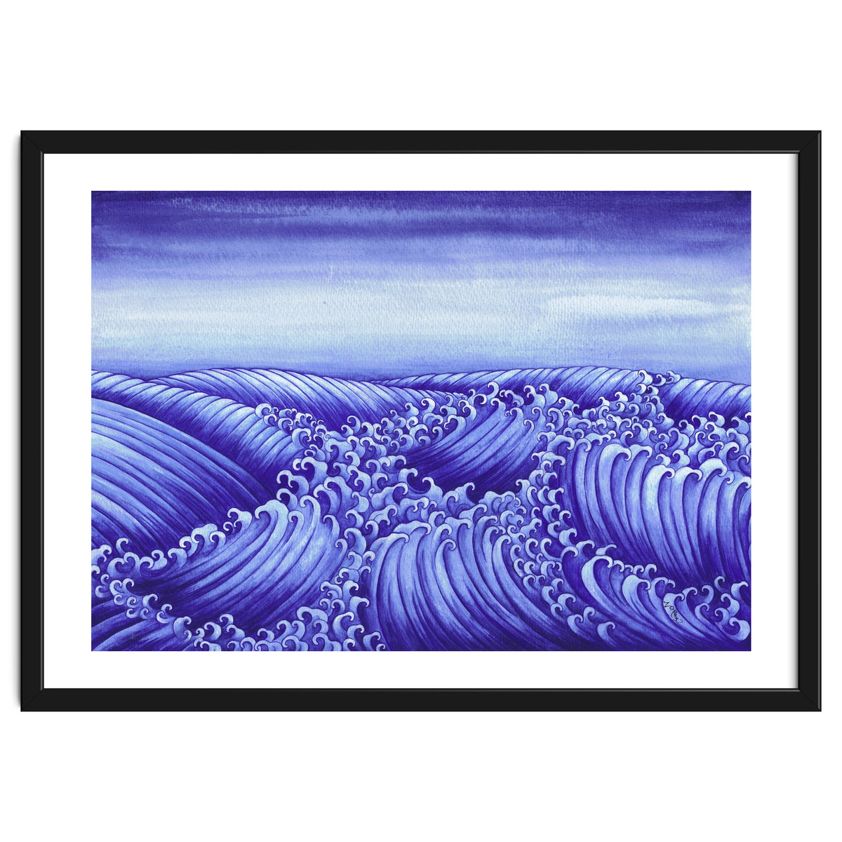 Turbulent Water Triptych part 2