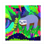 Sloth in nature (Print Only) thumbnail