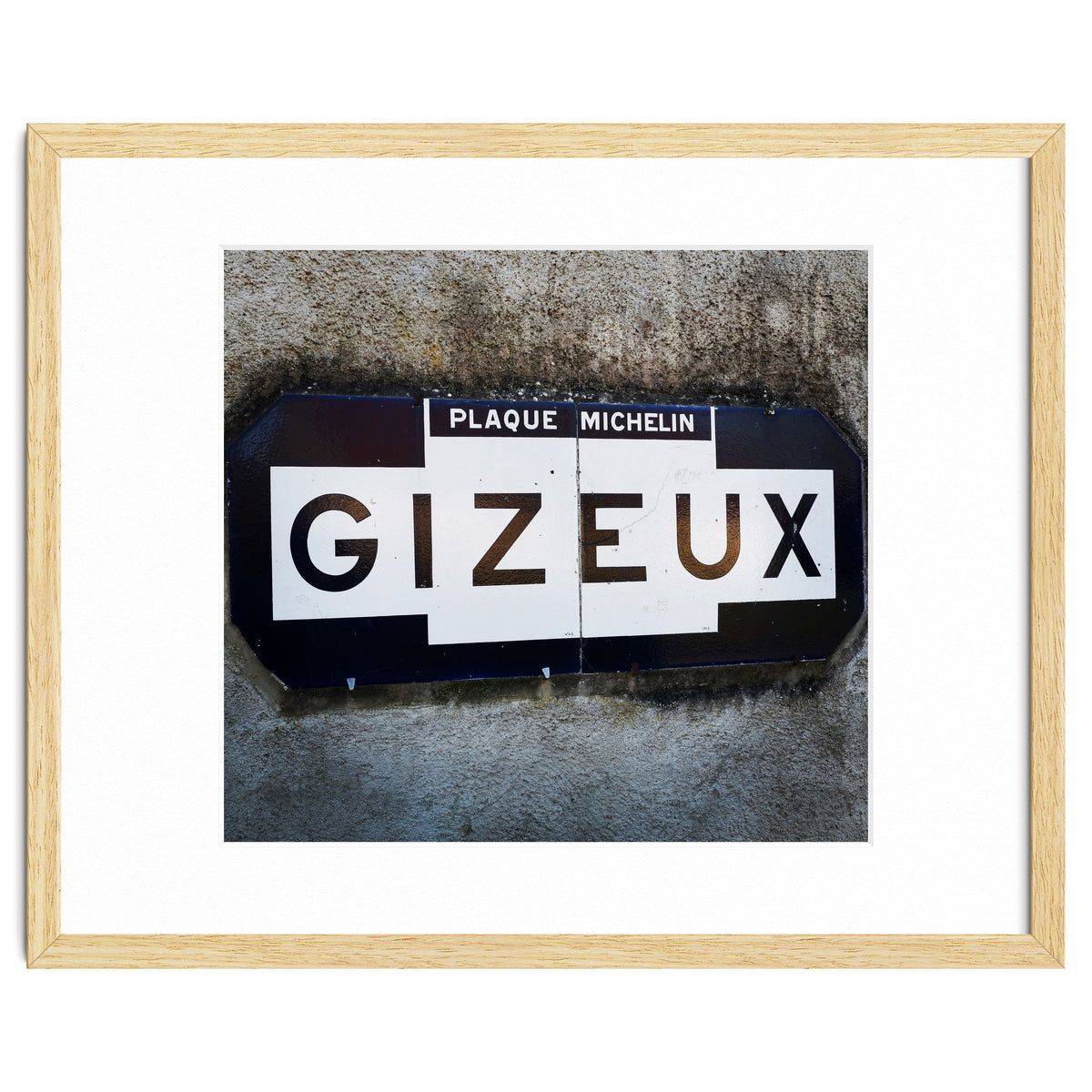French sign: Gizeux