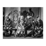 Three plus one locals at the Hat Fair (Print Only) thumbnail