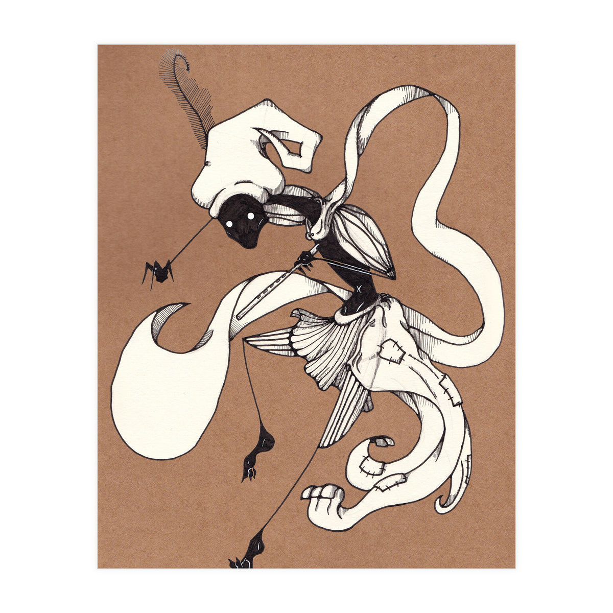 Dark Pied Piper (Print Only)