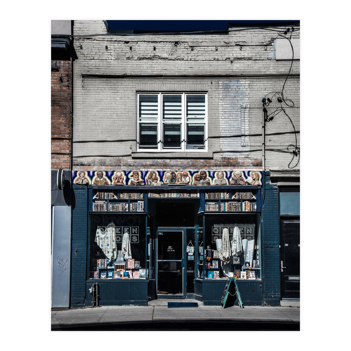 No 914 Queen St E Toronto Canada 2 Color Version (Print Only)