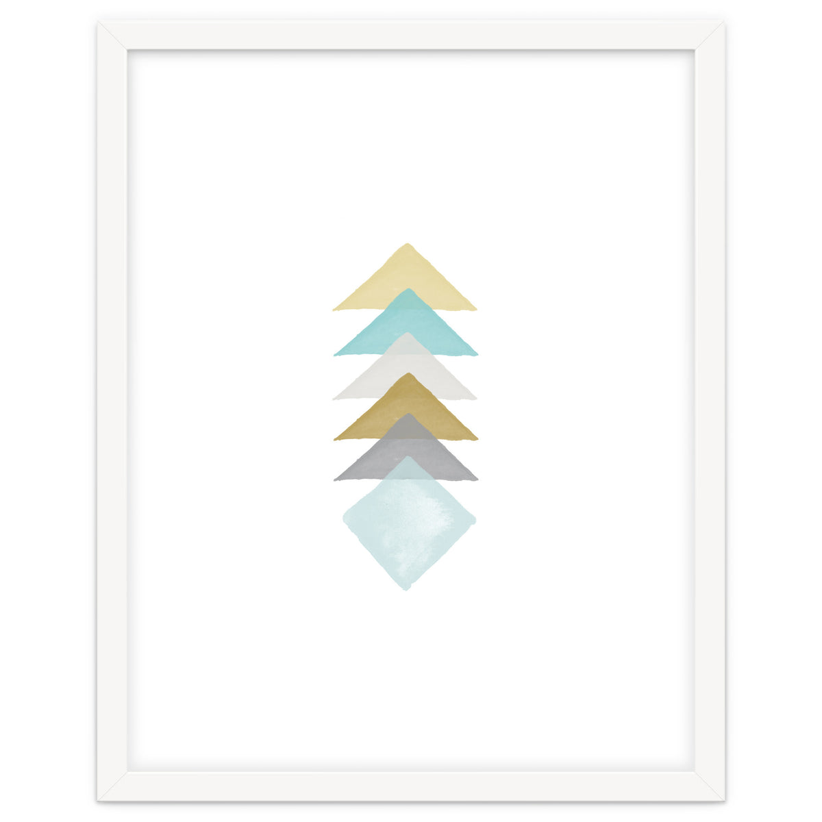 Watercolor Triangles