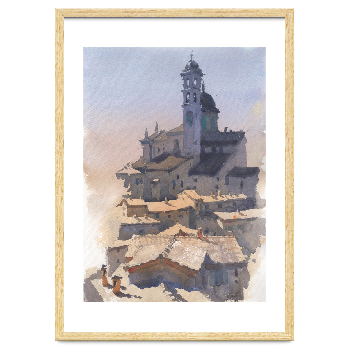 European cityscape architecture