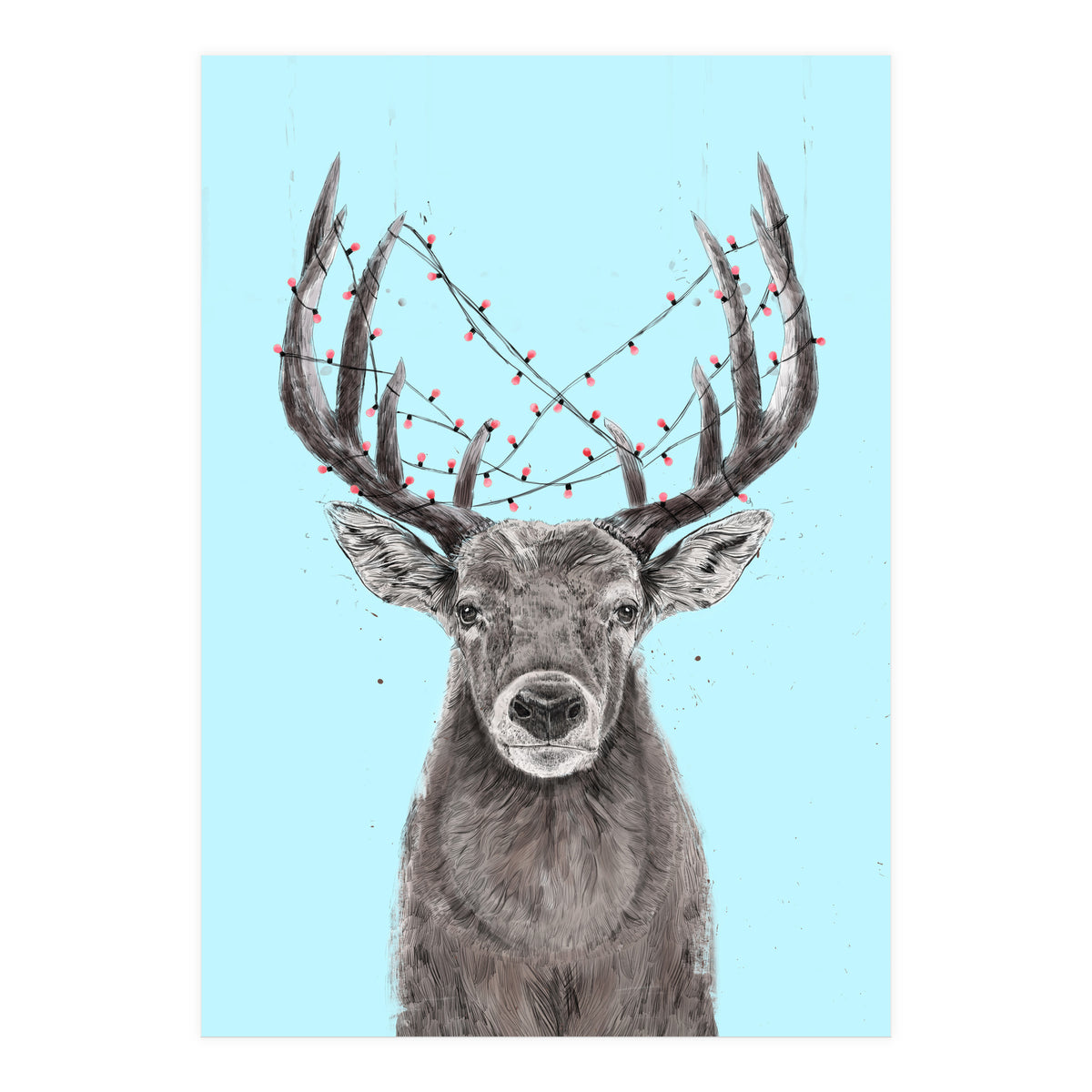 Xmas Deer II (Print Only)