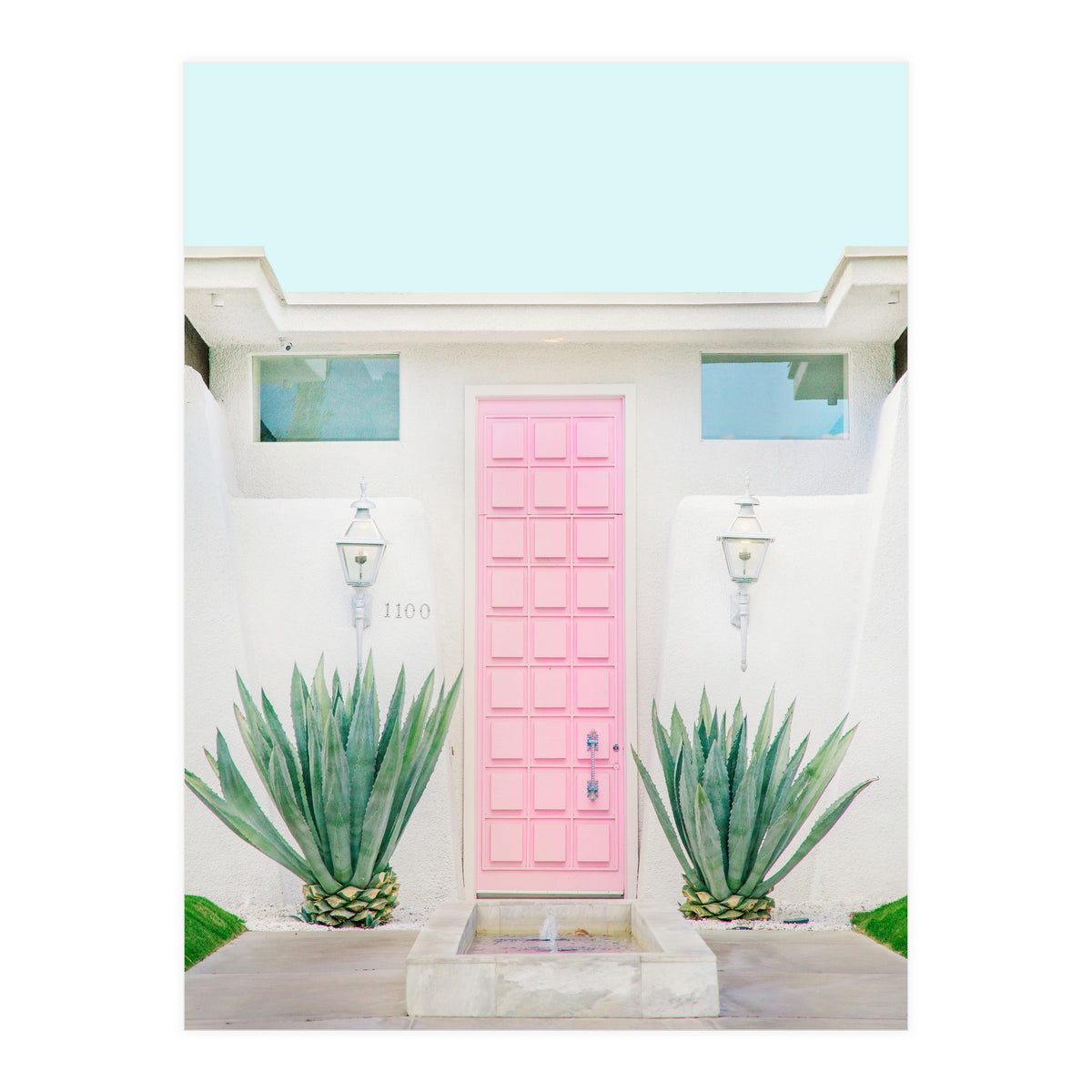 That Pink Door in Palm Springs California (Print Only)